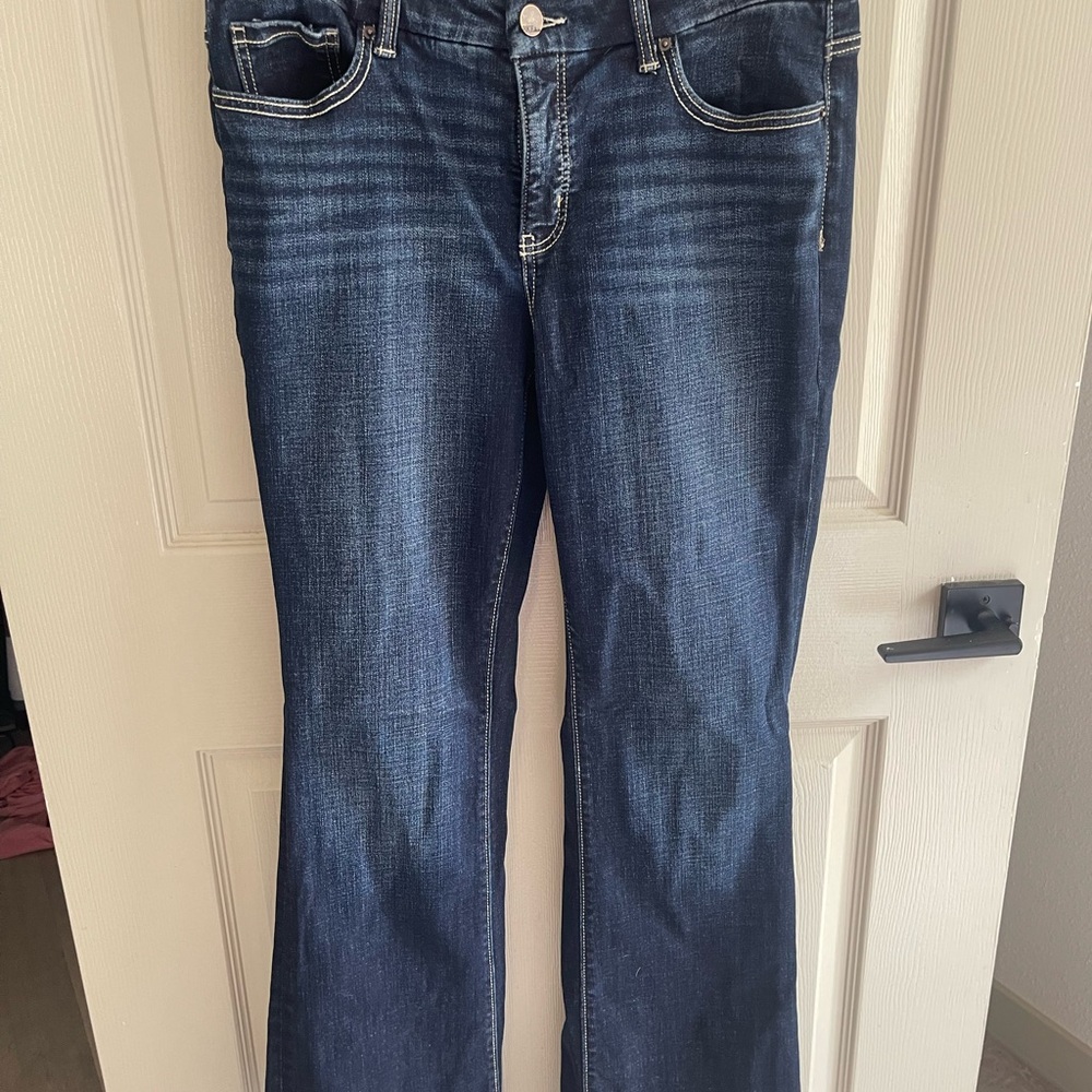 BKE Dark Blue Flare Women's Jeans